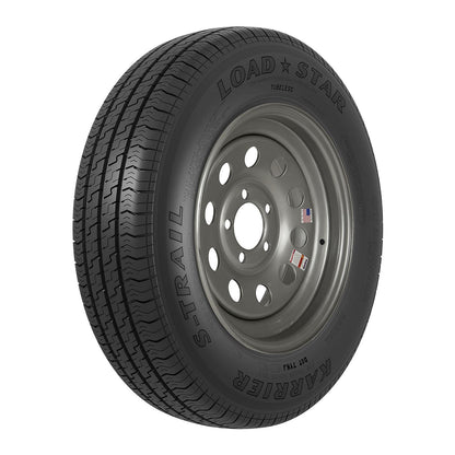 Loadstar Tires 31218HD 12" Bias and St Radial Tire and Wheel Assemblies - 5 on 4-1/2, Galvanized, 1520 lbs., 10 Ply's, ST145/R-12 KR25 Radial, Modular w/ Offset -Modern Boat Sales & Service