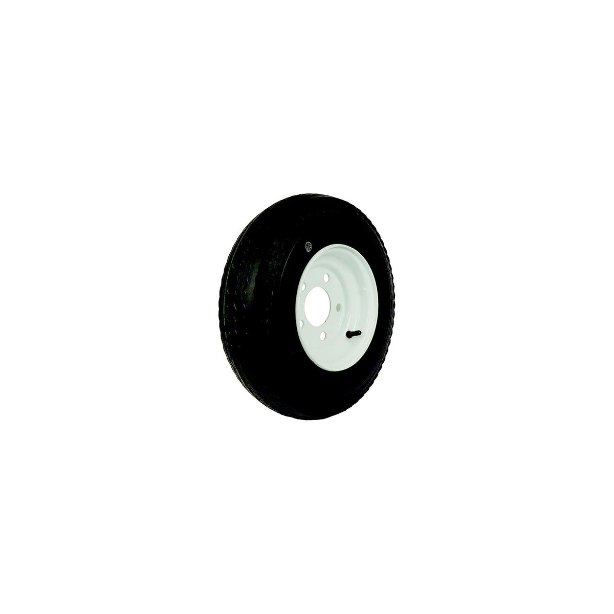 Loadstar Bias Tire and Wheel (Rim) Assembly K353 530-12 5 Hole 6 Ply White, Conventional -Modern Boat Sales & Service