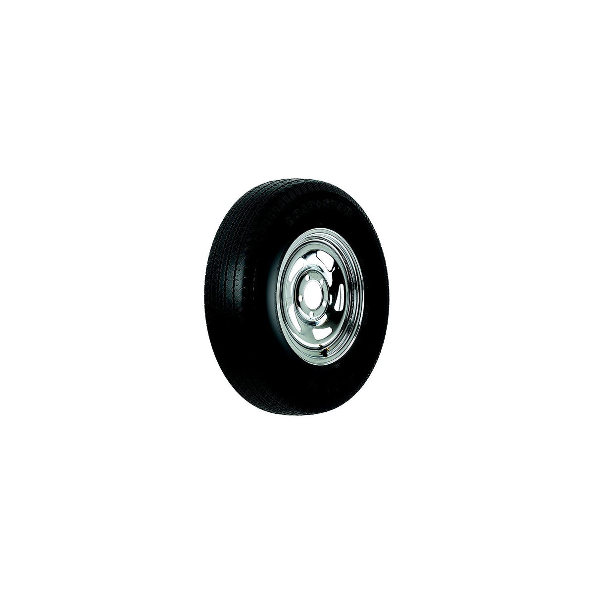 13" ST Radial Tire & Wheel Assembly, ST185/80R13 C/5-Hole Chrome Directional -Modern Boat Sales & Service