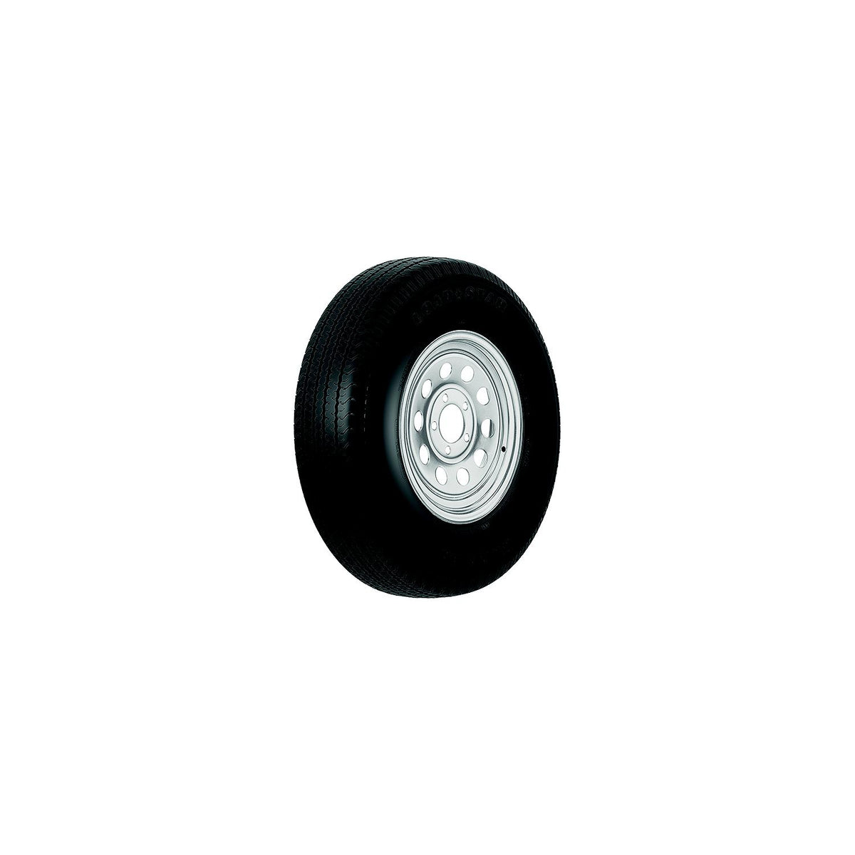 13" ST Radial Tire & Wheel Assembly, ST185/80R13 C/5-Hole Modular Silver -Modern Boat Sales & Service