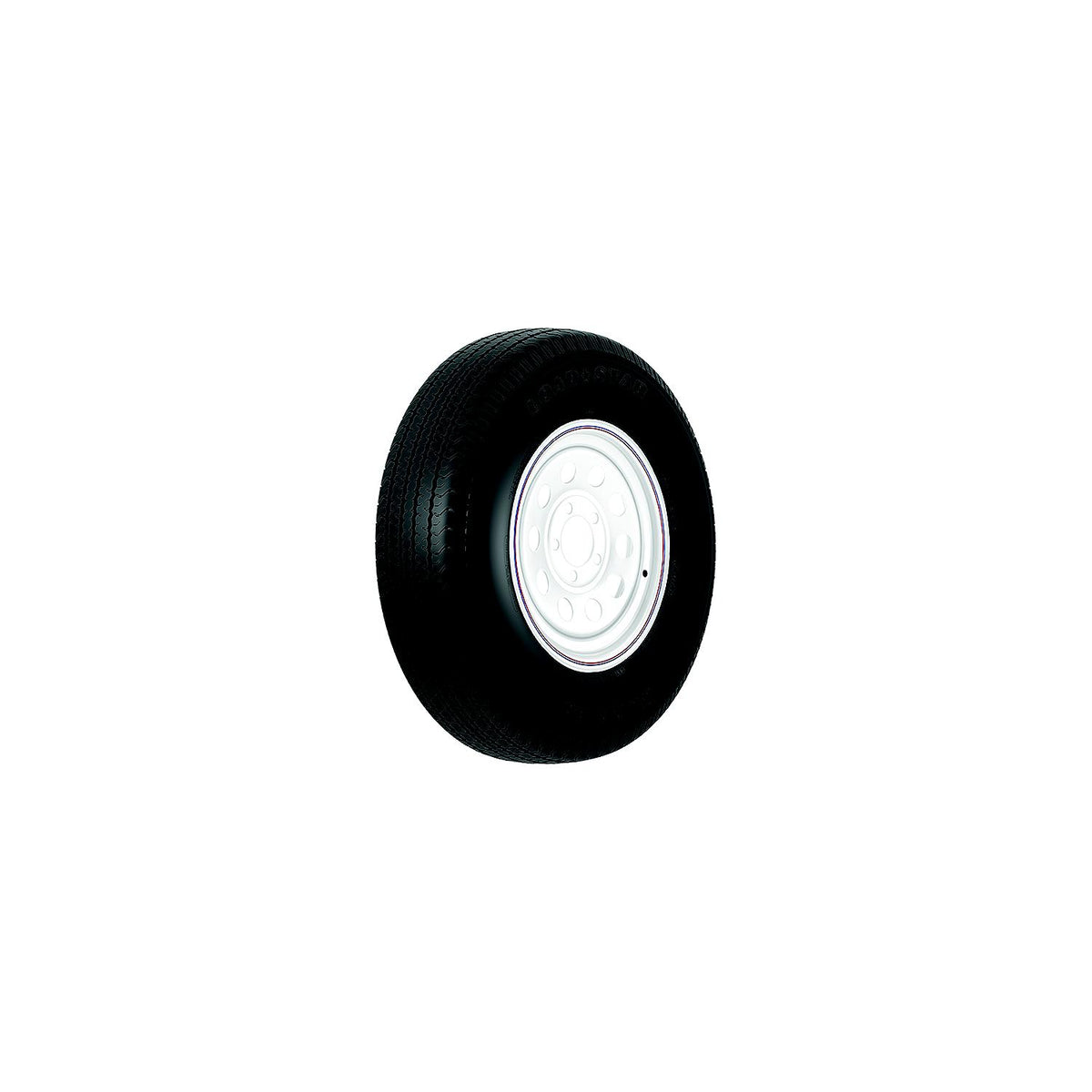 Loadstar ST Radial Tire and Wheel (Rim) Assembly Directional ST185/80R-13 5 Hole C Ply -Modern Boat Sales & Service