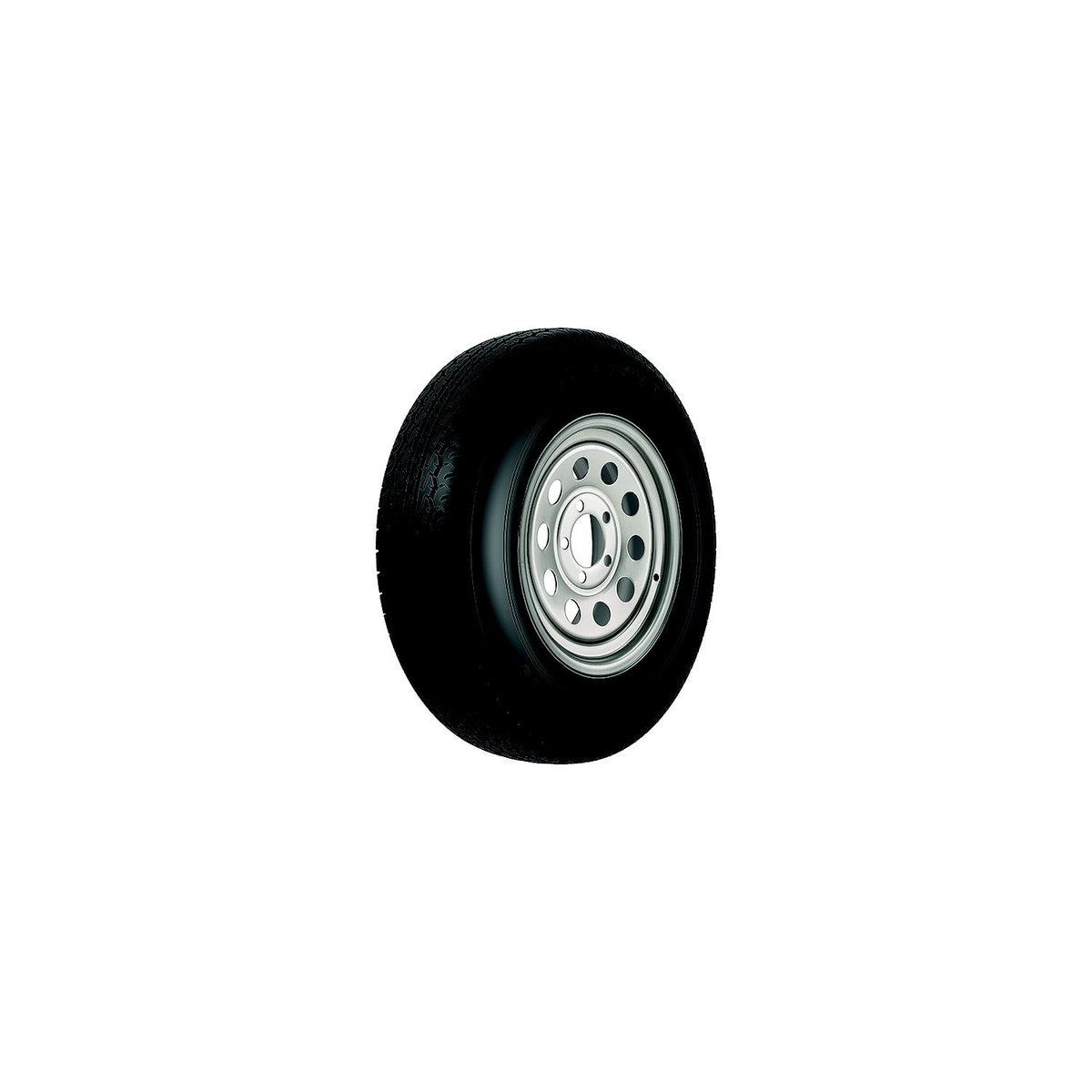 Loadstar Tire and Wheel (Rim) Assembly KR35, ST235/80R16 8 Hole E Ply, Modular Silver, Modular -Modern Boat Sales & Service