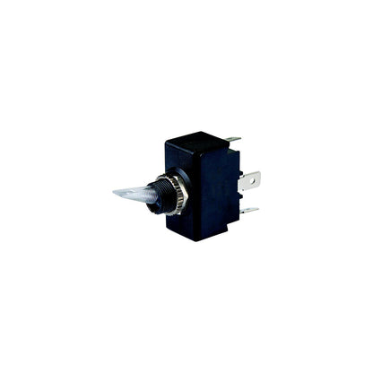 BEP 1001908 Illuminated Toggle Switch, Off-On, SPST, #6â€“32 Screw Terminals, Illuminated Red Default Title -Modern Boat Sales & Service