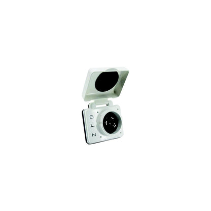 Hughes SV30APIW Safeview Smart RV Power Inlet, 30A. White -Modern Boat Sales & Service