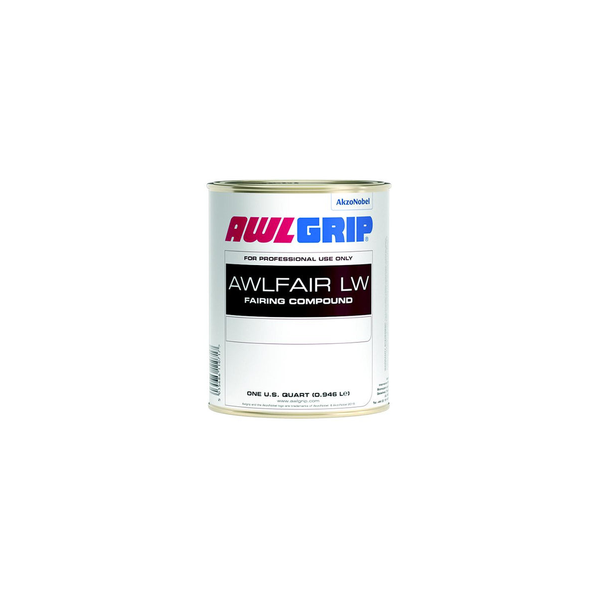 Awlfair LW Trowelable Fairing Compound Base, White 2-Gal. Default Title -Modern Boat Sales & Service