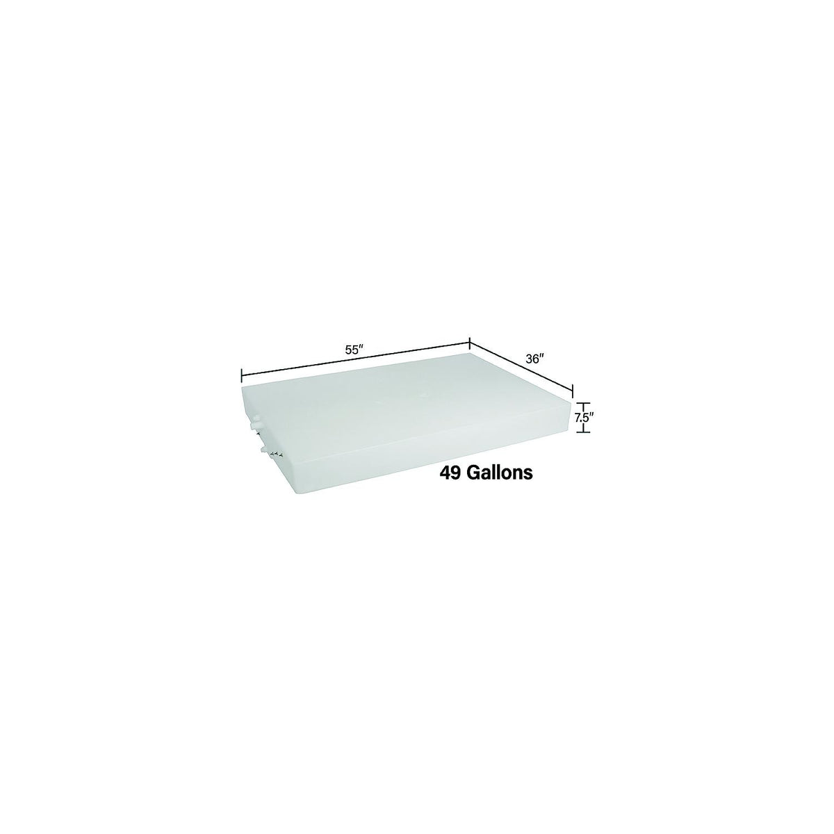 Ameri-Kart W1500003DS Fresh Water Tank, 49 Gal. -Modern Boat Sales & Service