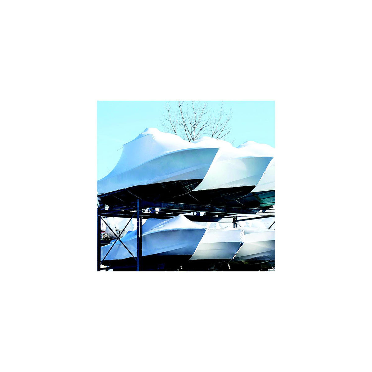 Balcan 32WH Shrinkwrap White Poly Film 32' x 186', 200# Default Title -Modern Boat Sales & Service