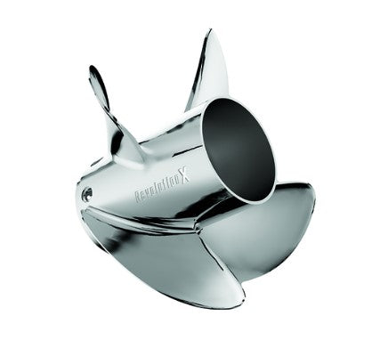 * 8M0182951 Mercury Revolution X Propeller 23P LH 4 Blade Stainless Steel /50A -Modern Boat Sales & Service