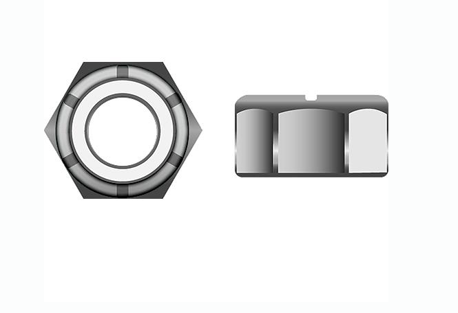 Seachoice Stainless Steel Nylon Insert Locknut, 5/16"-18 -Modern Boat Sales & Service