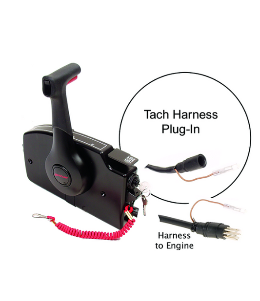 8M0178526 Mercury Marine Quicksilver Remote Control Side Mount 15' No Trim / 155I -Modern Boat Sales & Service