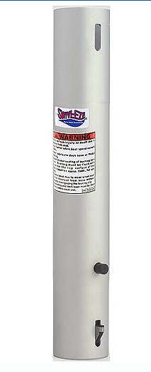 238614-1 SwivlEze 238 Series Fixed Post Anodized Aluminum 14"/360F -Modern Boat Sales & Service