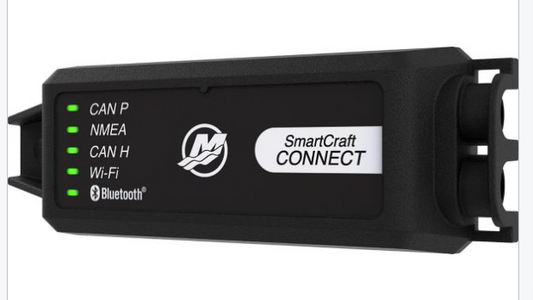 8M0173129 Mercury Marine SmartCraft Connect Mobile - Outboard Connected Boat Engine System for 1-4 Engines, Under Helm Mount, with Mercury Marine App/A150F -Modern Boat Sales & Service