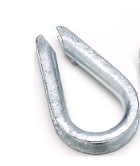 43340 Rope Thimble-Galv-1/2 -Bulk /85E/B#06 A