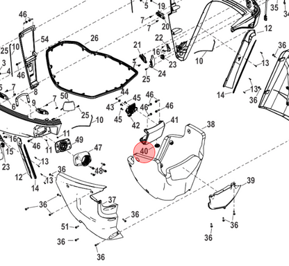 Mercury-Mercruiser 8M0142941 GROMMET/250D/YB#018
