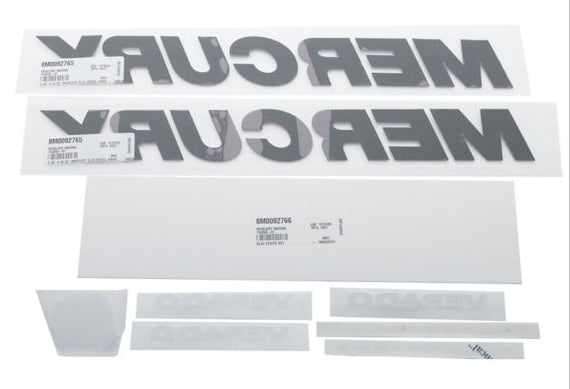 8M0102448 Mercury Marine Outboard Set Service Decal / 340I -Modern Boat Sales & Service