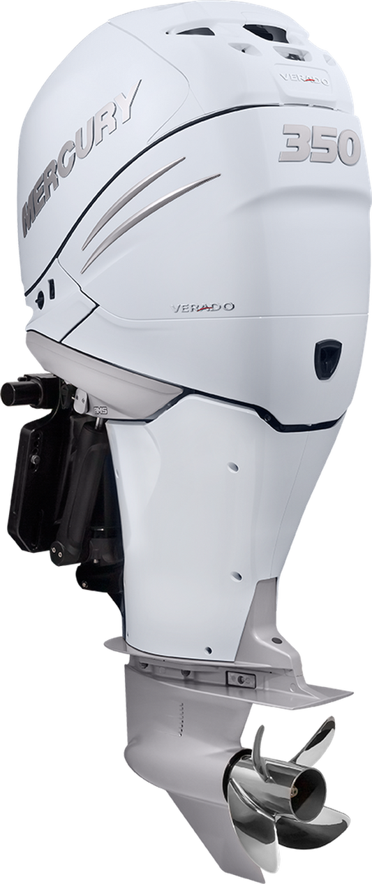 1350V131C, 350 Verado Cold Fusion White 2018 L, 20'' Shaft Standard Rotation #32 -Modern Boat Sales & Service