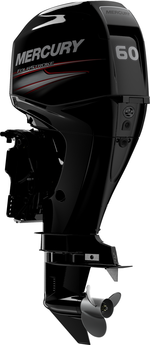2022-35 1F60453GZ NEW MERCURY Marine 60hp Boat engine, 20 inch shaft, Outboard Motor -Modern Boat Sales & Service