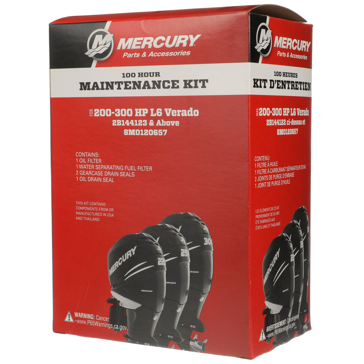 #8M0120657 Mercury Marine 100 HR SERVICE KIT FOR 200-300 HP L6 VERADO /390C -Modern Boat Sales & Service