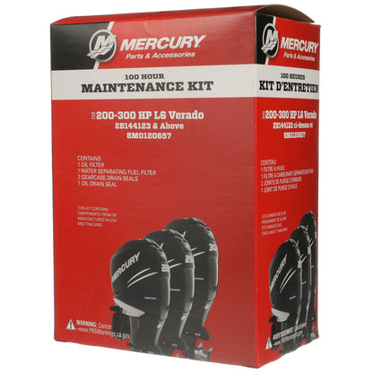 #8M0120657 Mercury Marine 100 HR SERVICE KIT FOR 200-300 HP L6 VERADO /390C -Modern Boat Sales & Service