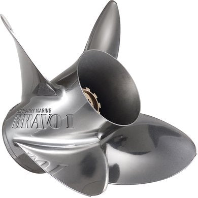 * 831912A45 SS 8M0151213 Mercury Marine Bravo propeller RH 24 Pitch/10D -Modern Boat Sales & Service