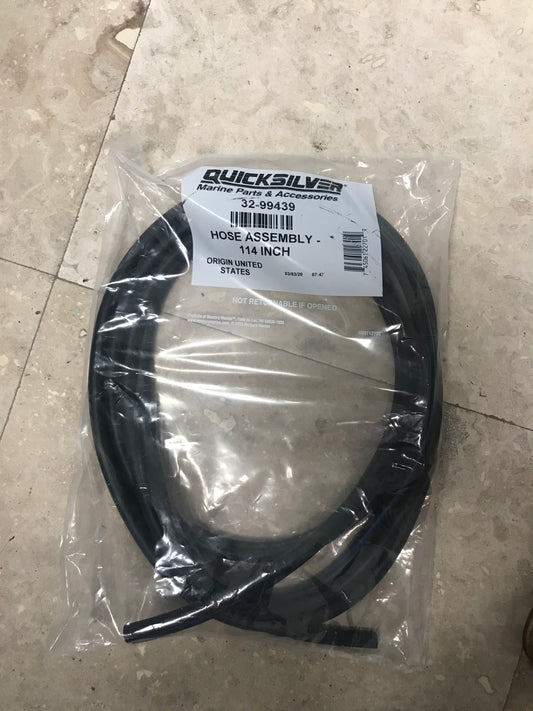 * 99439 HOSE ASY-114 INCH ZZ MERCURY MARINE/255A -Modern Boat Sales & Service