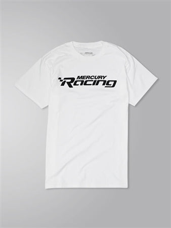 * 608593 Classic Logo Tee XLarge White MERCURY RACING/Mercury Shirt/325D -Modern Boat Sales & Service
