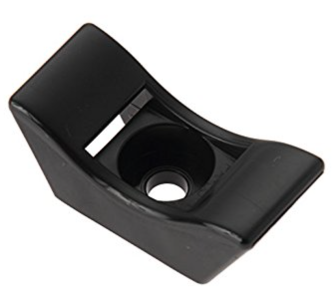 Cable Tie Mount, Screw Down 1/4" Black x 10 per baggie -Modern Boat Sales & Service