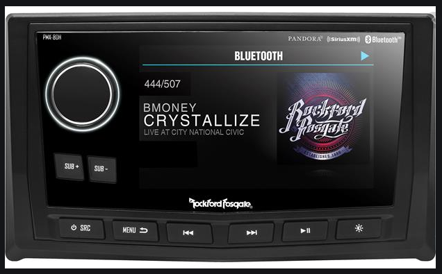 #PMX-8HD ROCKFORD FOSGATE 5" COLOR DISPLAY -Modern Boat Sales & Service
