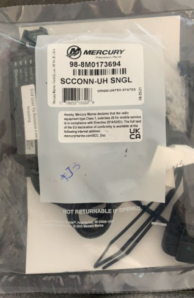 * 8M0173694 Mercury Garmin Connect Single/D4 -Modern Boat Sales & Service