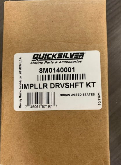 8M0140001 Mercury Marine Quicksilver Impeller DRVSHFT Kit/255B -Modern Boat Sales & Service
