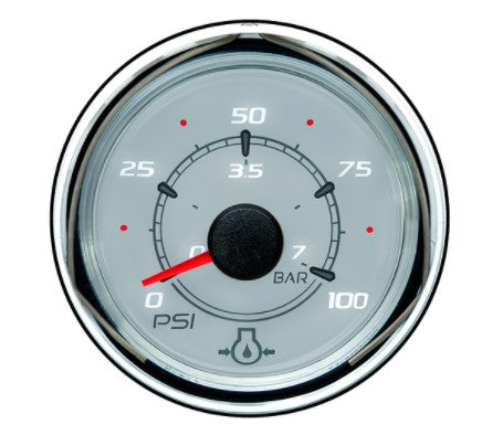 * #8M0065974 Mercury Marine Gaug-Oil PRSR Gry /G4 -Modern Boat Sales & Service