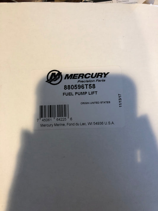 880596T58 Mercury Marine Outboard Fuel Pump Lift / 240B -Modern Boat Sales & Service