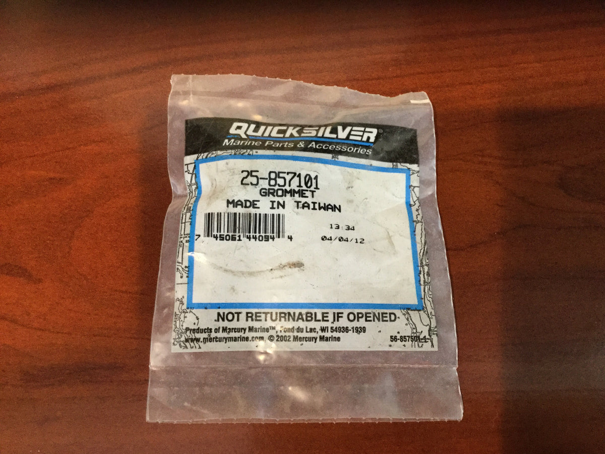 * 857101 Mercury Marine Outboard Grommet 25-857101/Drawer #359 -Modern Boat Sales & Service