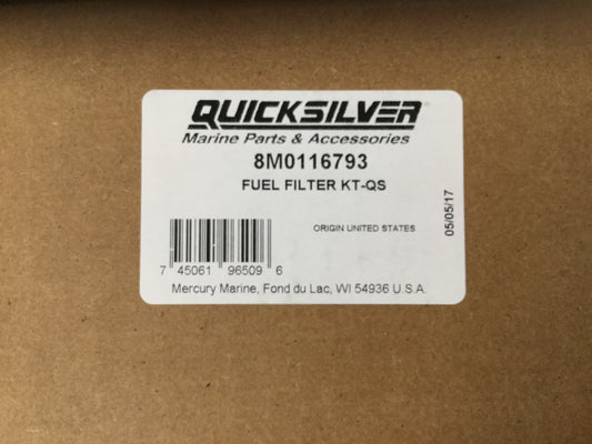 * 8M0116793 Mercury Marine Outboard Fuel Filter Kit/C1 -Modern Boat Sales & Service