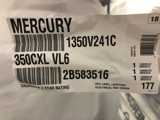 1350V241C, 350 Verado Cold Fusion White 2018 CXL -Modern Boat Sales & Service