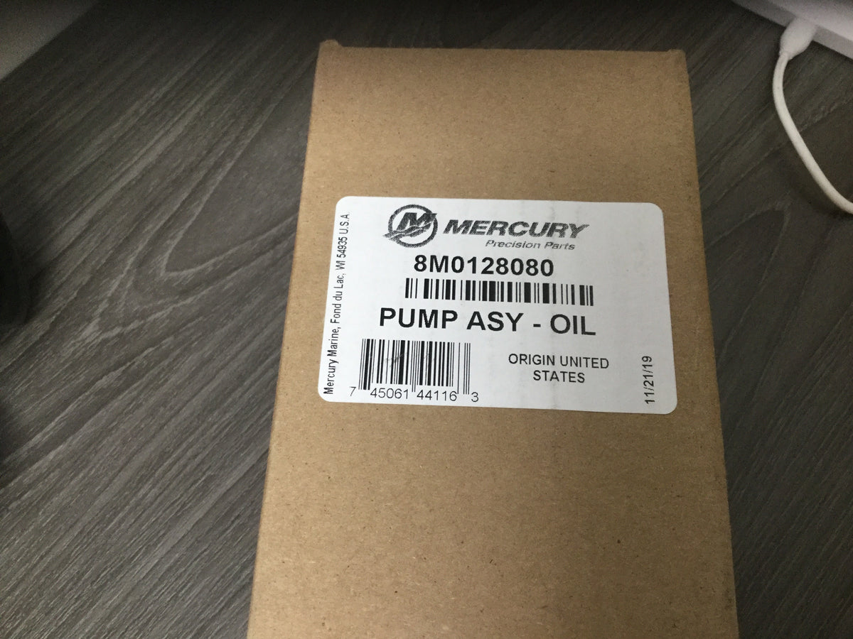 * 8M0185614 8M0128080 Mercury Oil Pump Assembly 857149T05/120F -Modern Boat Sales & Service