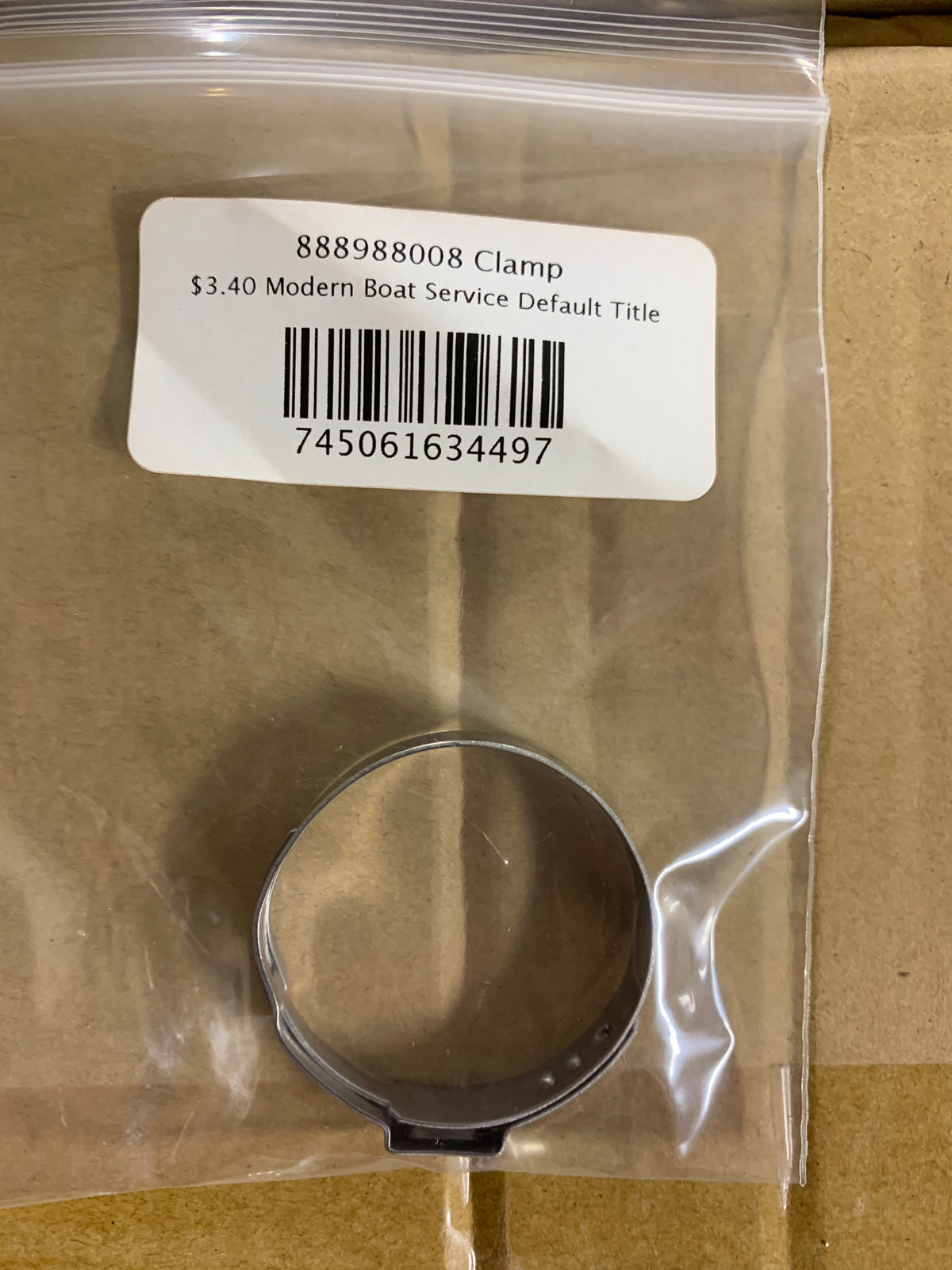 * 888988008 Mercury Marine Outboard Clamp per one clamp 34.6/G3 -Modern Boat Sales & Service