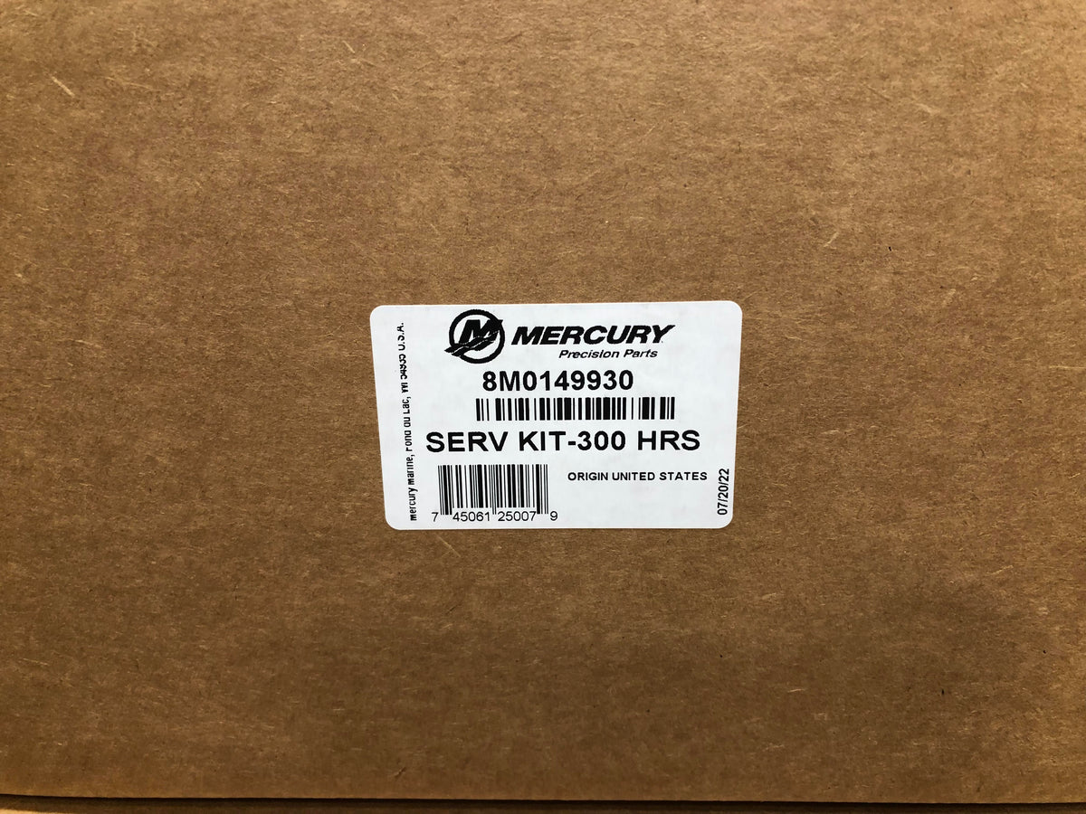 8M0149930 Mercury Marine Service Kit 300 Hours/395D -Modern Boat Sales & Service